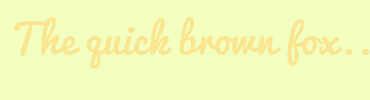 Image with Font Color FAE591 and Background Color F2FFBF